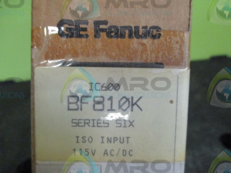 GE FANUC SERIES SIX IC600BF810K ISO INPUT MODULE  NSFS