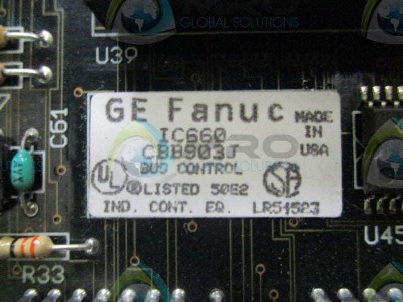 GE FANUC IC660CBB903J BUS CONTROL  NSMP
