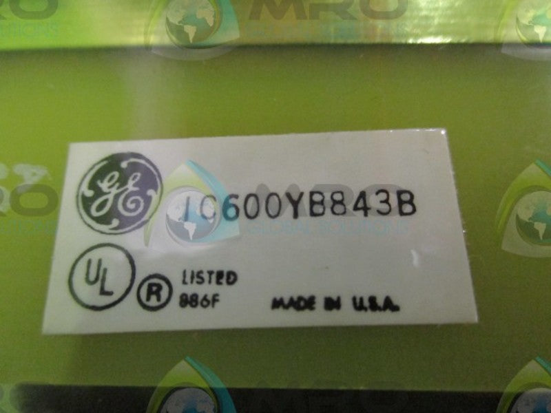 GE FANUC IC600YB843B ANALOG INPUT MODULE  NSMP