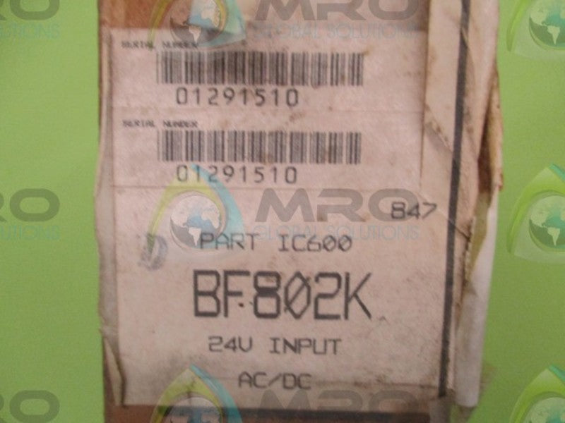 GE FANUC IC600BF802K AC/DC INPUT MODULE  NSMP