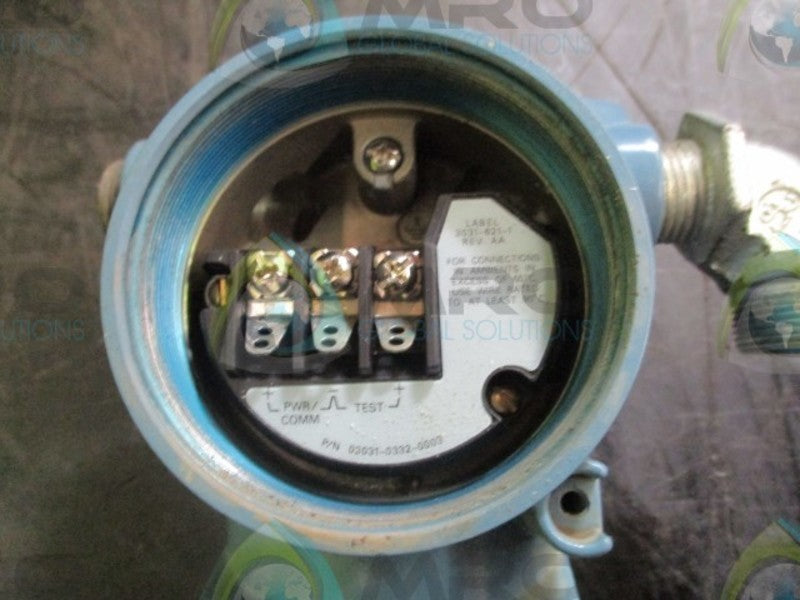 ROSEMOUNT 03031-0060-0003 PRESSURE TRANSMITTER  UNMP