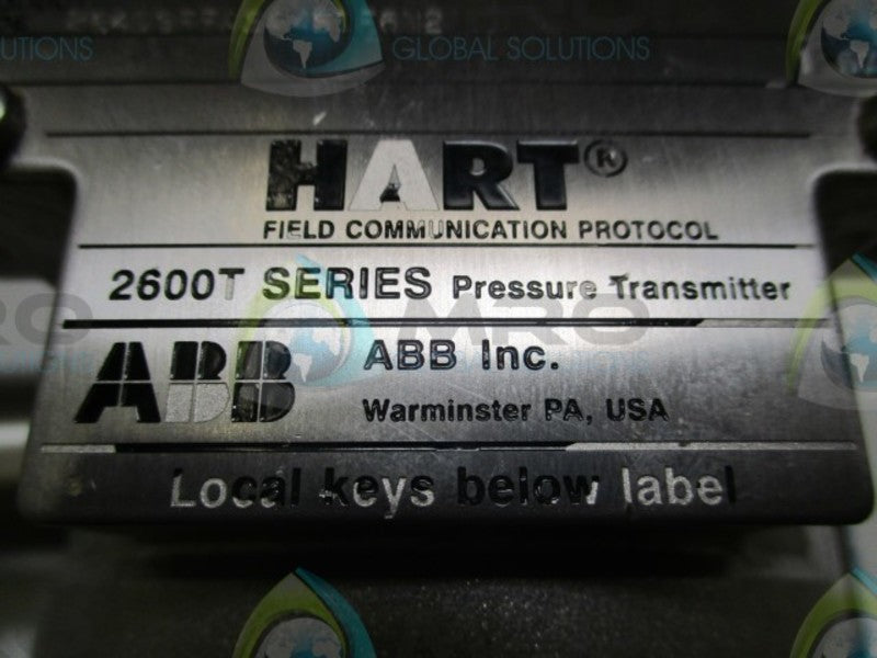 HART 264DGFFASA4S1E6N2 PRESSURE TRANSMITTER  UNMP