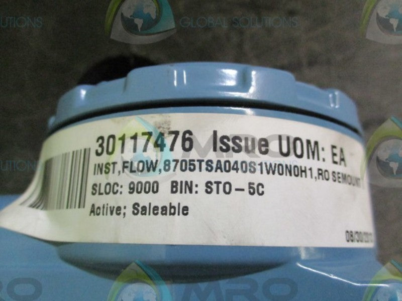 ROSEMOUNT 8705THA020S1W0N0A3 MAGNETIC FLOWTUBE  NSNP