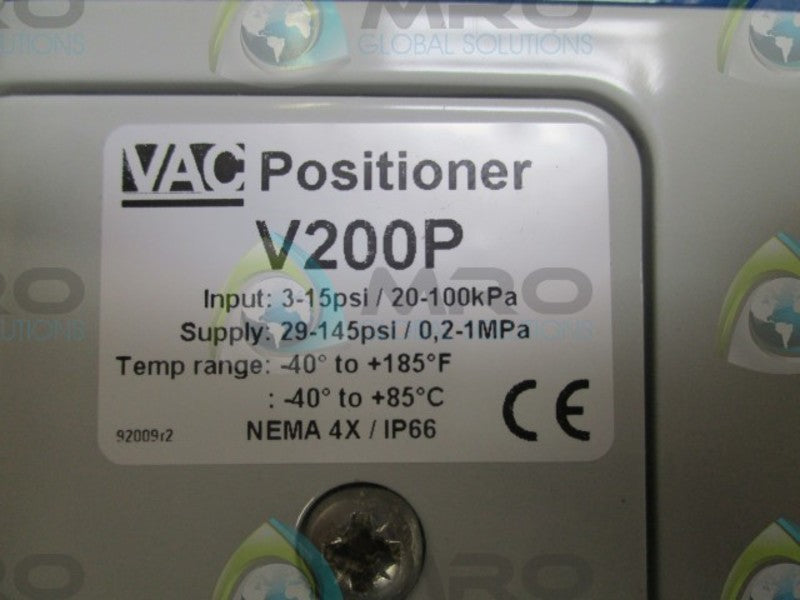 VAC V200P-D1-90-A-C1 ELECTRO-PNEUMATIC POSITIONER  NSMP