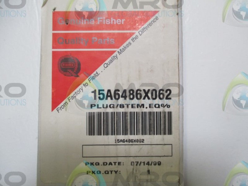 FISHER 15A6486X062 PLUG/STEM  NSFS
