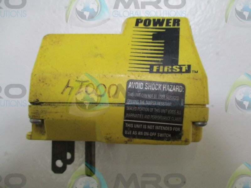 POWER FIRST 5YL43 SINGLE OUTLET GFCI ADAPTER  UNMP