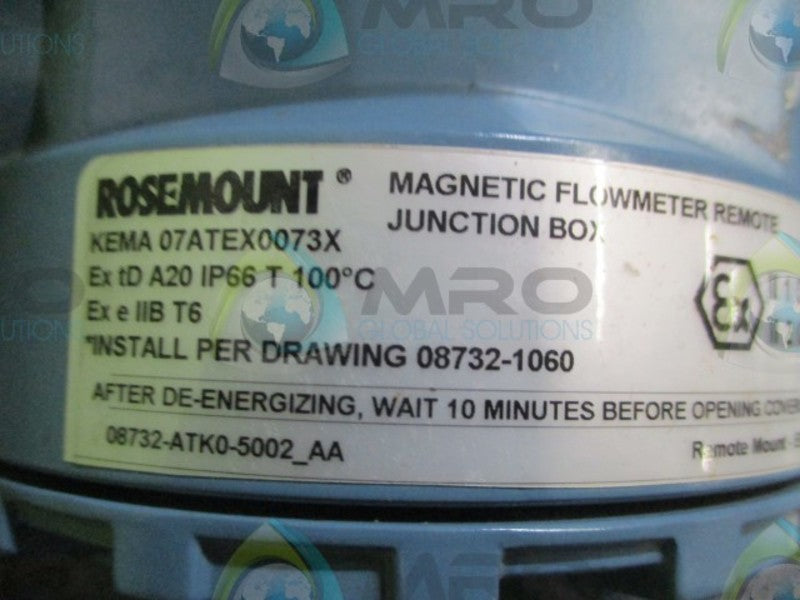 ROSEMOUNT 8732EST1A1N0M4 TRANMITTER w/ KEMA 07ATEX0073X  UNMP
