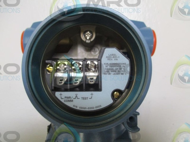 ROSEMOUNT 3051CG4A02A1AH2E5B3 PRESSURE TRANSMITTER  NSNP