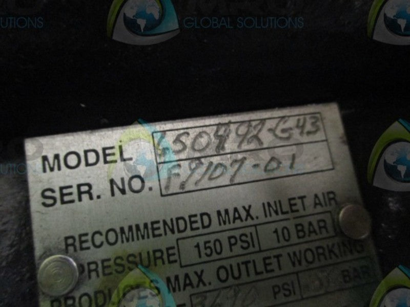 INGERSOLL RAND ARO 650492-G43 PUMP  UNMP