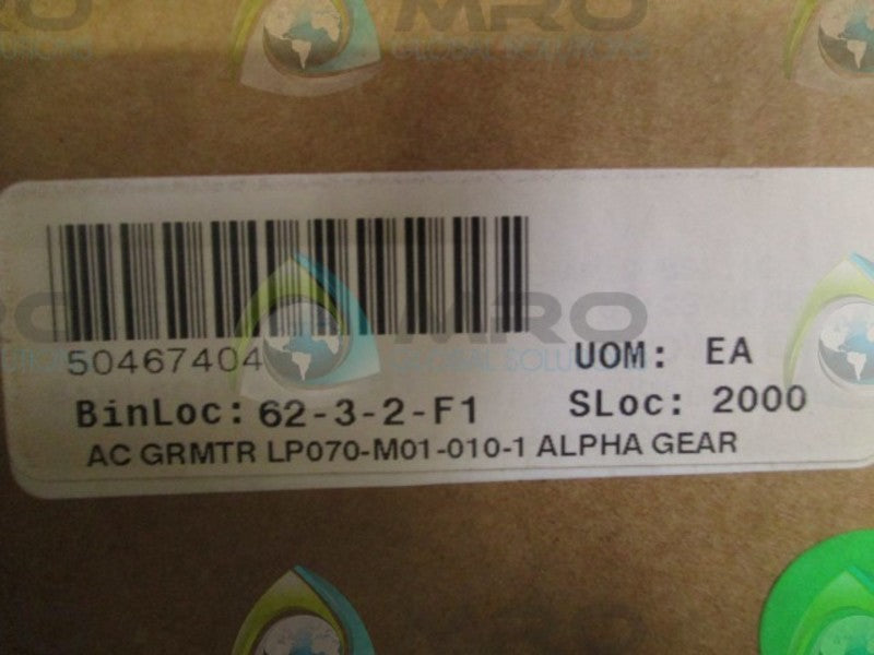WITTENSTEIN ALPHA LP070-M01-10-111-000 GEAR REDUCER * NEW IN BOX *