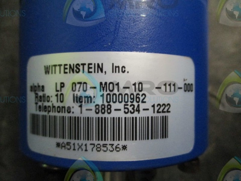 WITTENSTEIN ALPHA LP070-M01-10-111-000 GEAR REDUCER * NEW IN BOX *