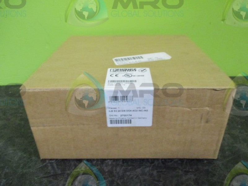 PHOENIX CONTACT ILBS324DI8DO4AO2INC-IN2 2700174 BUS COUPLER * FACTORY SEALED *