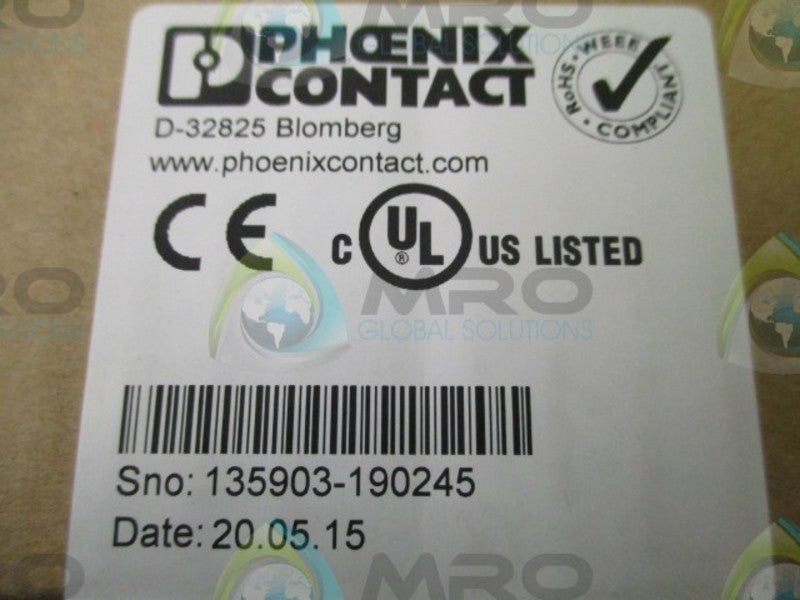 PHOENIX CONTACT ILBS324DI8DO4AO2INC-IN2 2700174 BUS COUPLER * FACTORY SEALED *