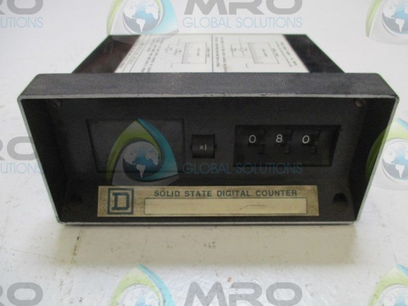 SQUARE D 9051CPO3000 DIGITAL COUNTER  UNMP