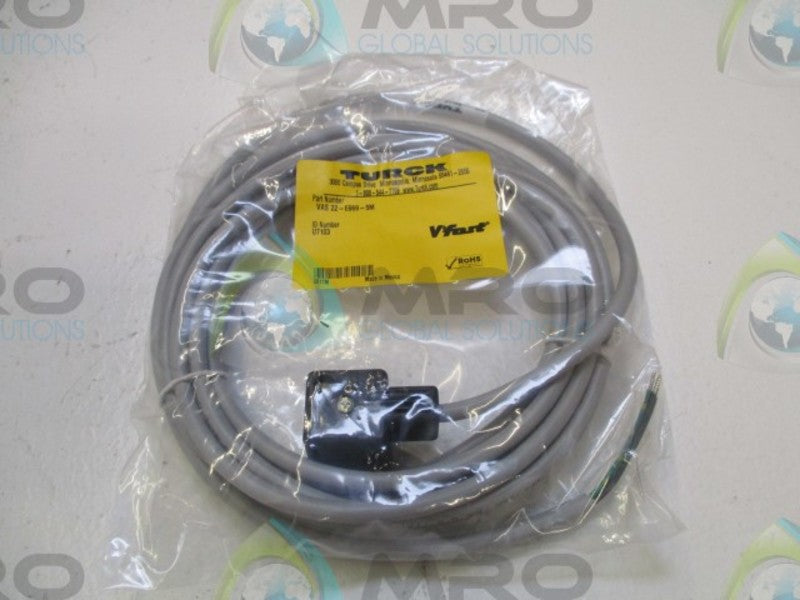 TURCK VAS22-E669-5M CABLE * NEW IN FACTORY BAG *