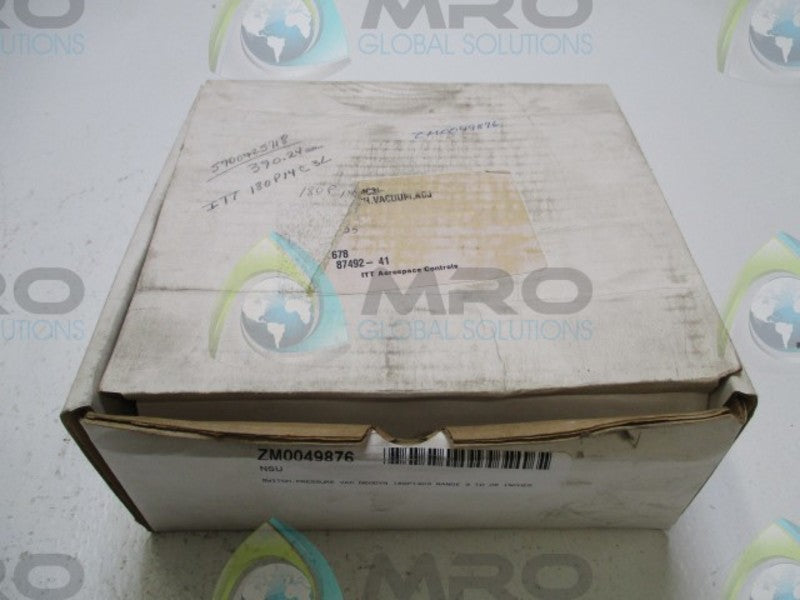 ITT 180P14C3 ADJUSTABLE VACUUM SWITCH  NSMP