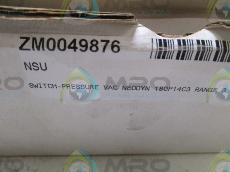 ITT 180P14C3 ADJUSTABLE VACUUM SWITCH  NSMP