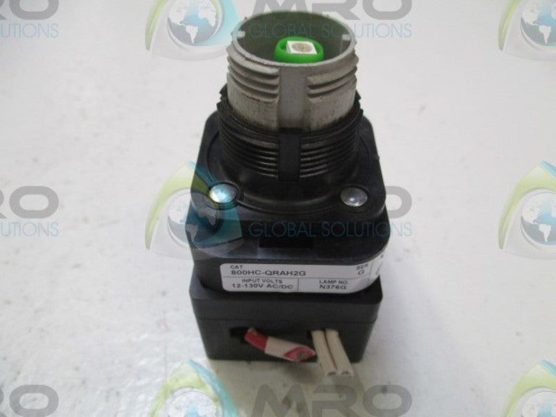 INDUSTRIAL SPARE PART 800HC-QRAH2G SER. G ILLUMINATED PUSHBUTTON (GREEN)  UNMP