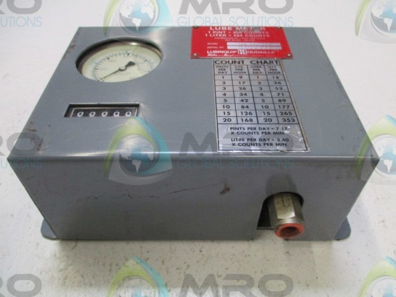 LUBRIQUIP 510 770 110 LUBE METER (AS PICTURED)  NSNP