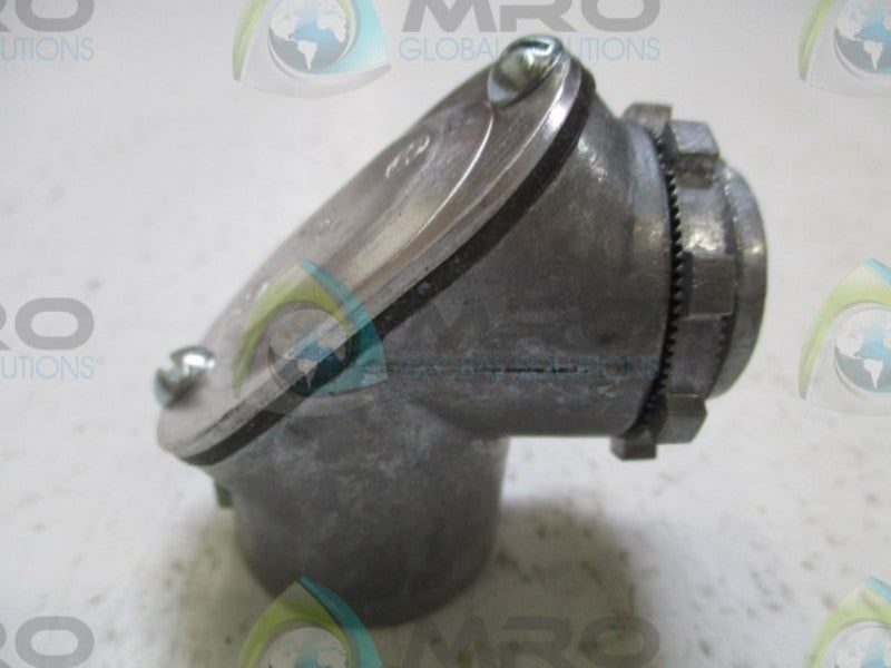 BRIDGEPORT 72-DC2 PULL ELBOW 3/4" PACKAGE OF 4  NSMP