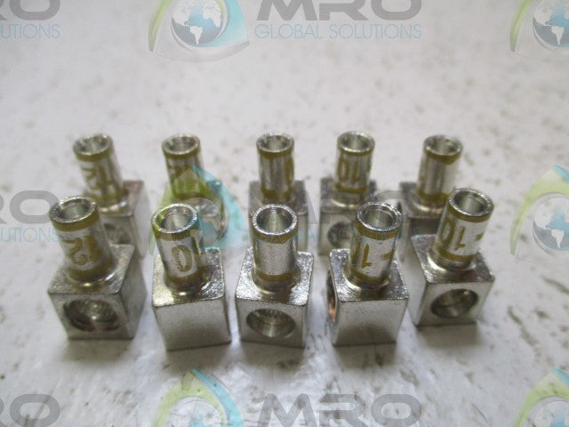 LOT OF 100 THOMAS & BETTS MD1210F-1 QUICK CONNECT CONNECTOR *NEW IN BOX*