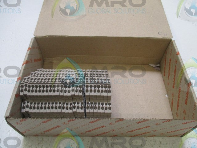 LOT OF 24 WEIDMULLER ZDLD 2.5-2N TERMINAL BLOCK *NEW IN BOX*