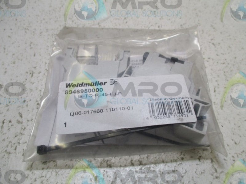 WEIDMULLER IE-TO-RJ45-FJ-P MOUNTING RAIL OUTLET  NSMP