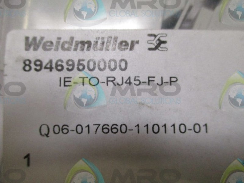 WEIDMULLER IE-TO-RJ45-FJ-P MOUNTING RAIL OUTLET  NSMP