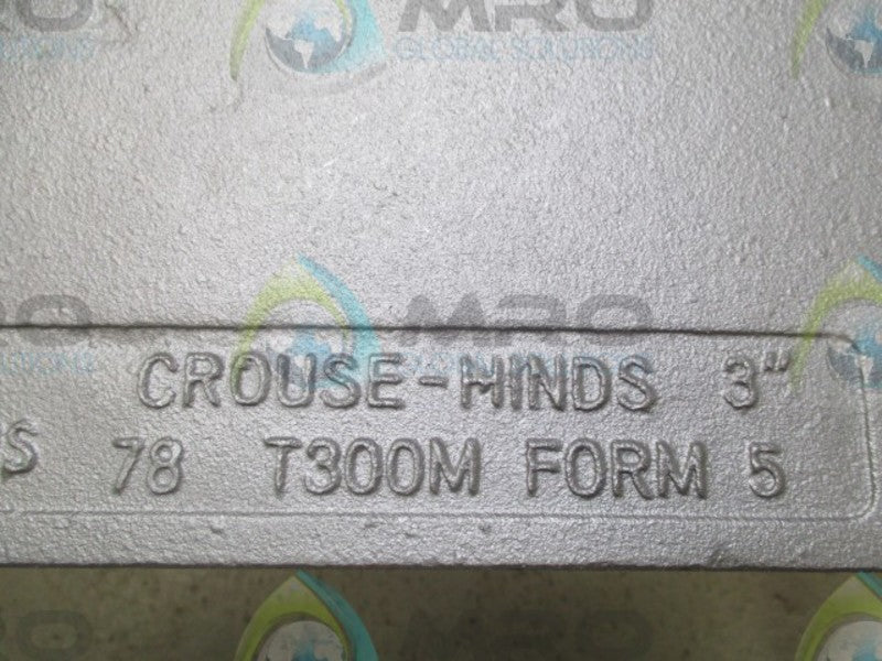 CROUSE-HINDS T300M CONDUIT OUTLET BODY 3"  NSMP