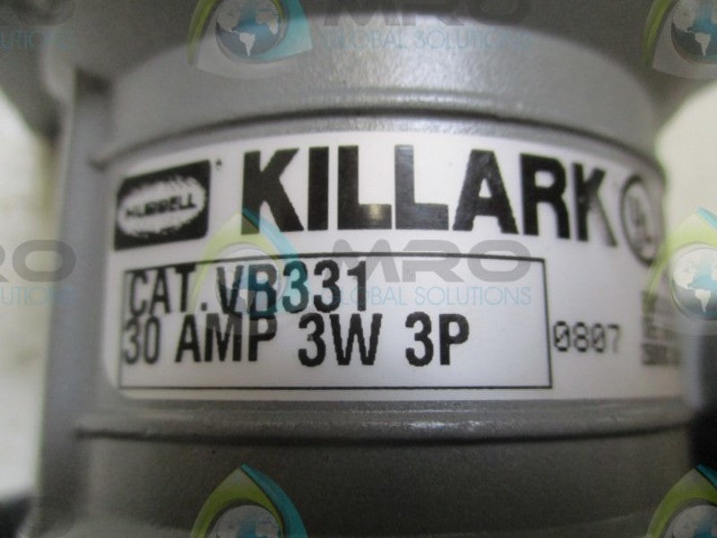 KILLARK VR331 RECEPTACLE  NSMP