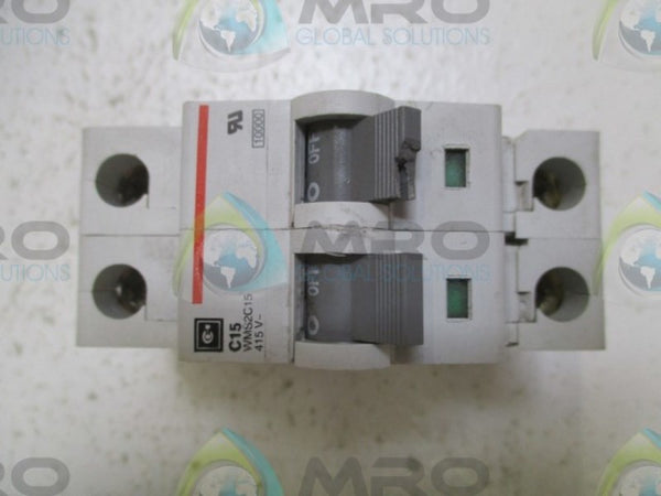 CUTLER HAMMER WMS2C15 CIRCUIT BREAKER  UNMP