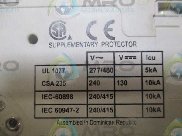 CUTLER HAMMER WMS2C15 CIRCUIT BREAKER  UNMP