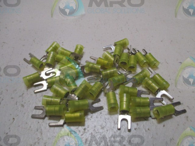 LOT OF 49 PANDUIT PN10-10F-L FORK TERMINALS *NEW NO BOX*
