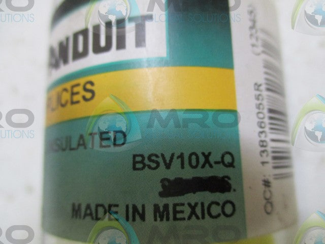 LOT OF 25 PANDUIT BSV10X-Q SPLICES *NEW NO BOX*