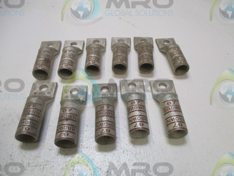 THOMAS & BETTS 925/24 ONE HOLE TERMINATING LUG  NSNP