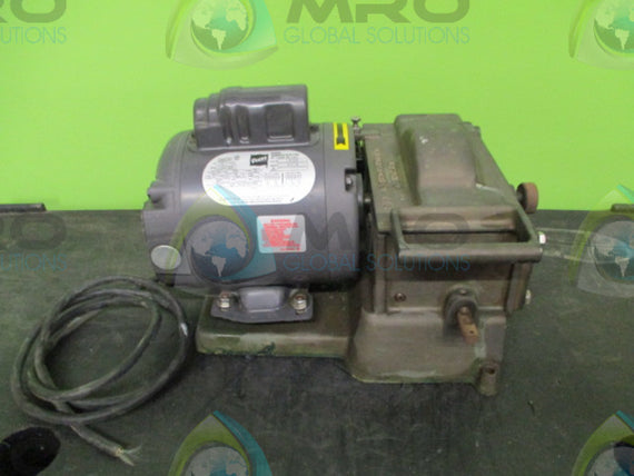 DOERR ELECTRIC LR22132 MOTOR 1/6 HP 1725/1425 RPM w/ CKG (AS PICTURED) * USED *