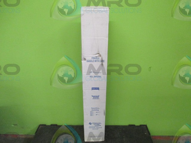 LOT OF 25 SPEEDAIRE JACKETING .020 3.5 FITTING COVER 100 FT *FACTORY SEALED*