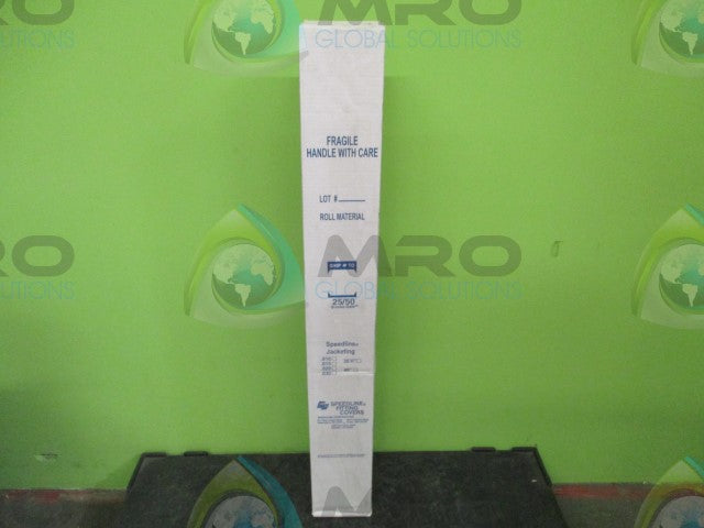 LOT OF 25 SPEEDAIRE JACKETING .020 3.0 FITTING COVER 100 FT *FACTORY SEALED*