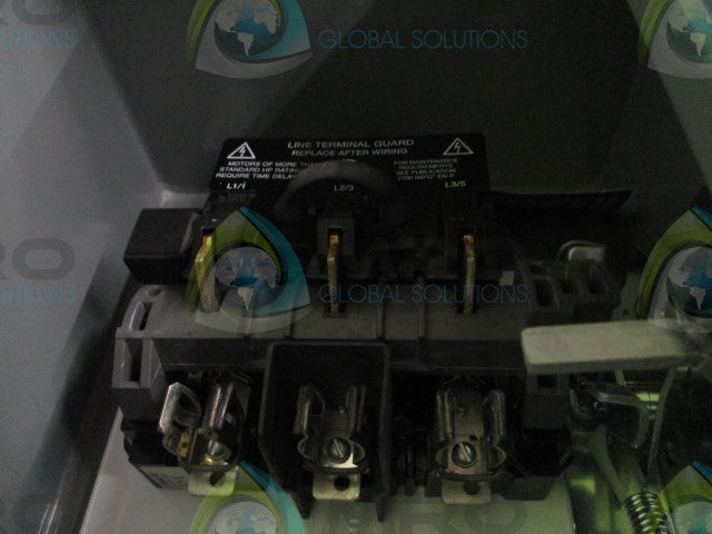 Allen Bradley 512-CJCD-25R-98 SER. 1 STARTER WITH DISCONNECT **GENUINE**