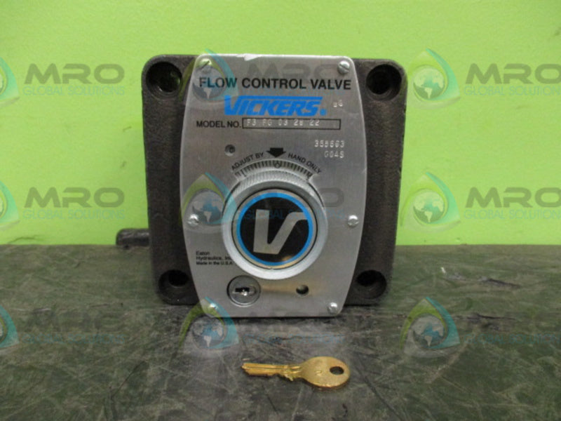 VICKERS F3FG032822 FLOW CONTROL VALVE * NEW *