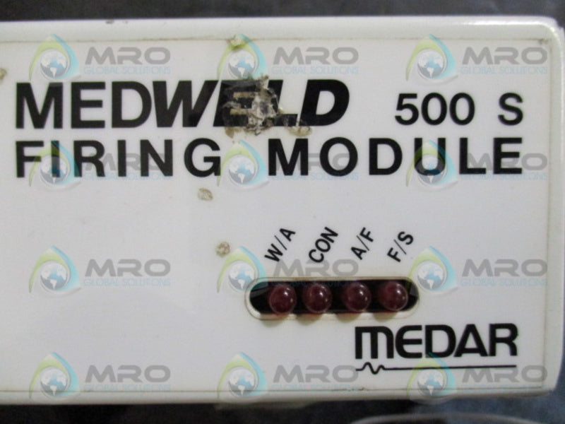 MEDAR 500S FIRING MODULE  UNMP