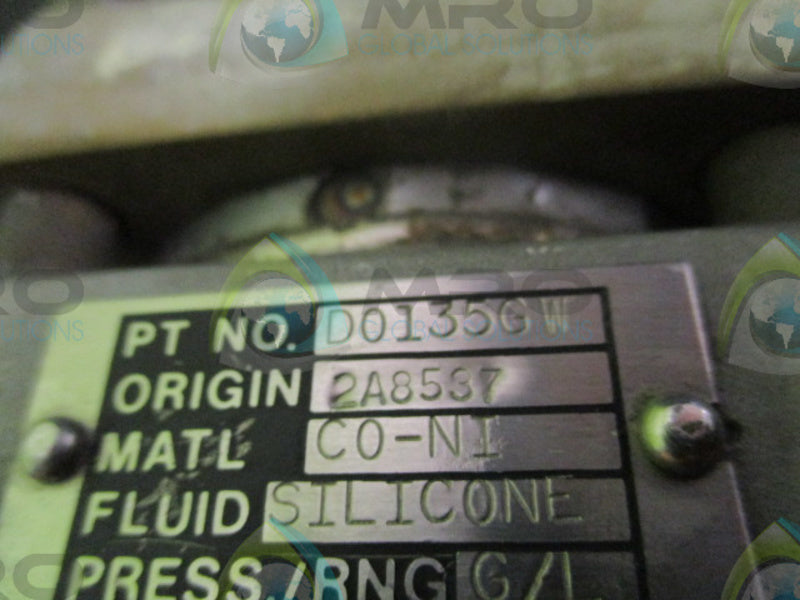 FOXBORO 821GM-IK1NL2 TRANSMITTER w/ D0135GW TRANSDUCER  UNMP