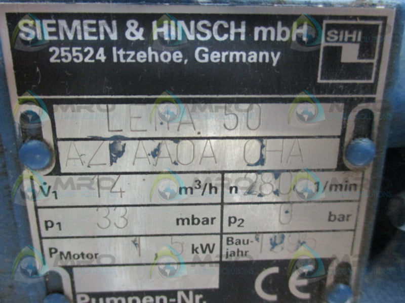 SIEMENS AZP AA0A 0HA MOTOR  NSNP