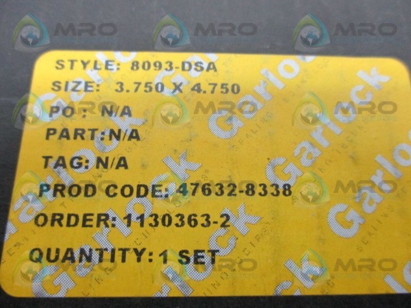 GARLOCK 8093-DSA PACKING SET  NSMP