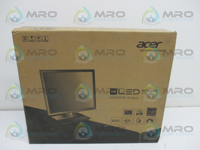ACER V196L LCD MONITOR 19" * FACTORY SEALED *
