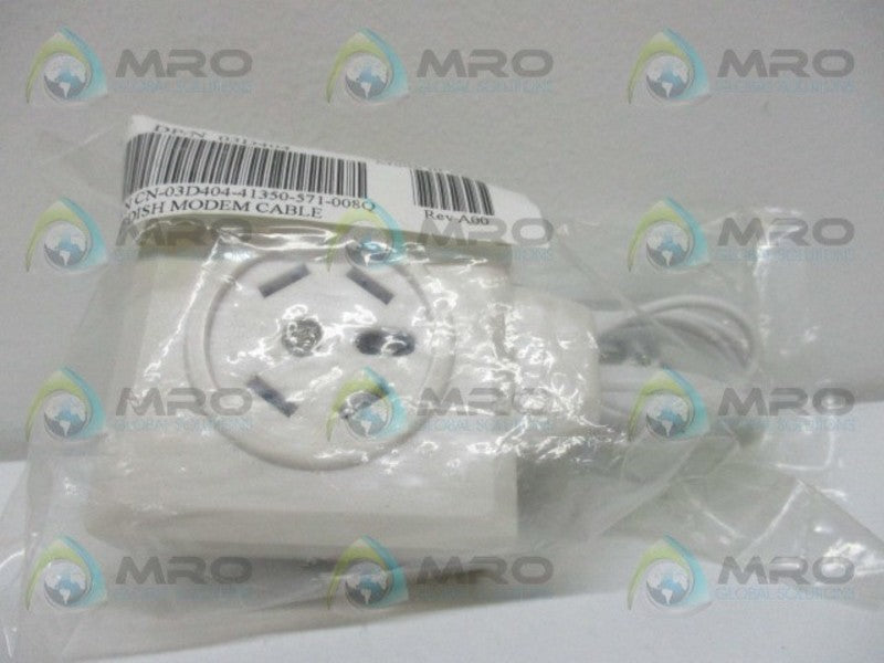 INDUSTRIAL MRO 03D404 SWEDISH MODEM CABLE * NEW IN FACTORY BAG *
