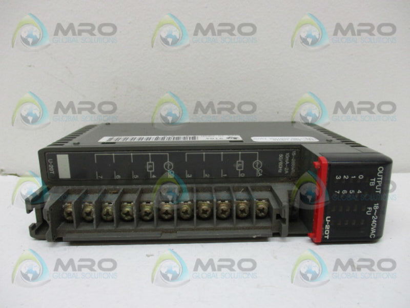 TEXAS INSTRUMENTS U-20T OUTPUT MODULE (AS PICTURED)  UNMP