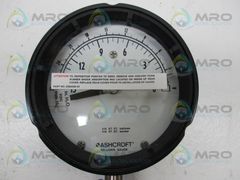 ASHCROFT 45-1188-SS-04L-15/0IWV/M NSMP