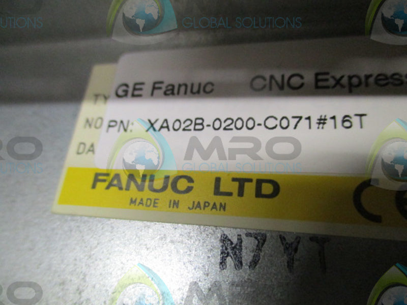FANUC XA02B-0200-C071#16T MONITOR  UNMP