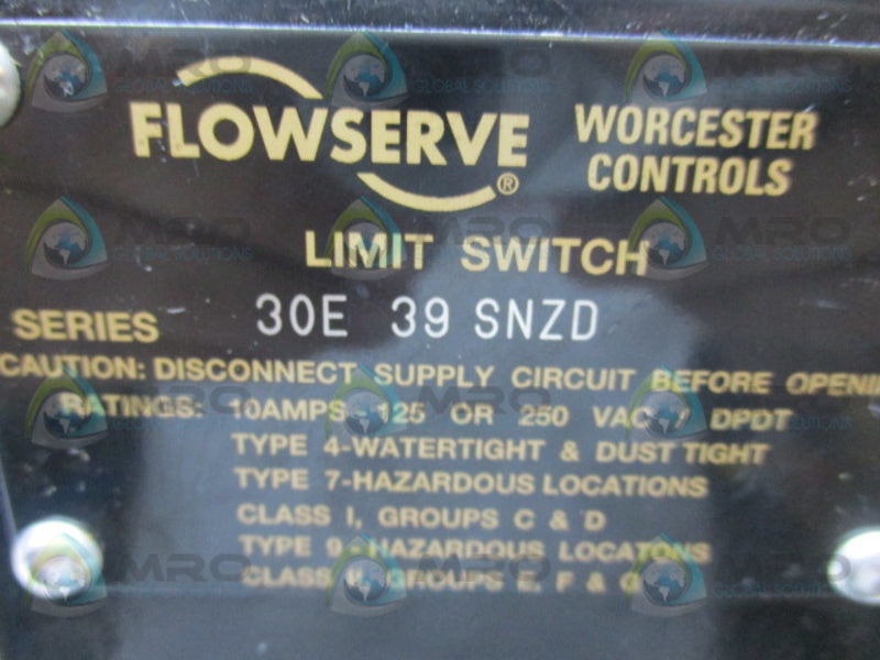 FLOWSERVE 30E39SNZD PNEUMATIC ACTUATOR  UNMP